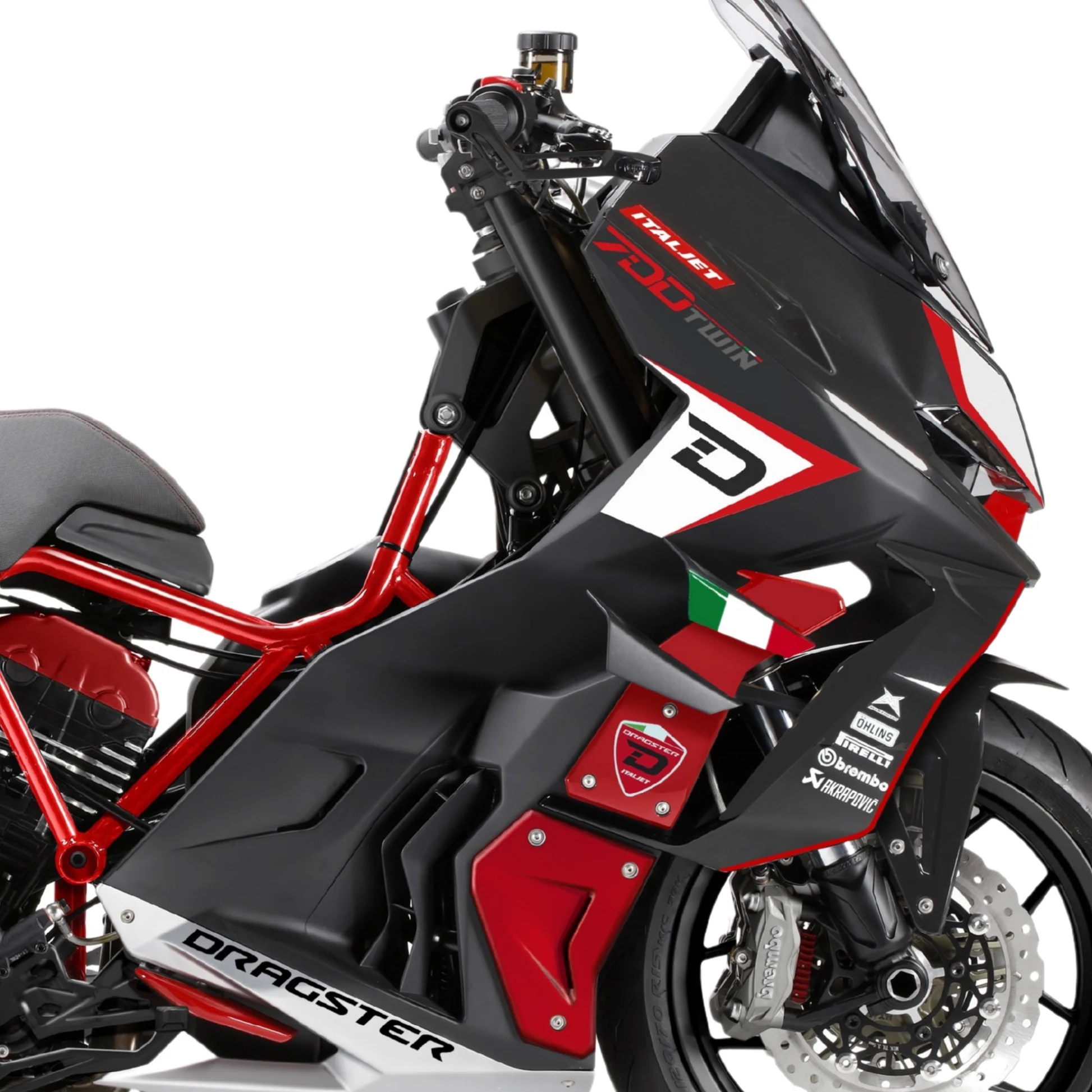 Negra y Roja Cuadrada